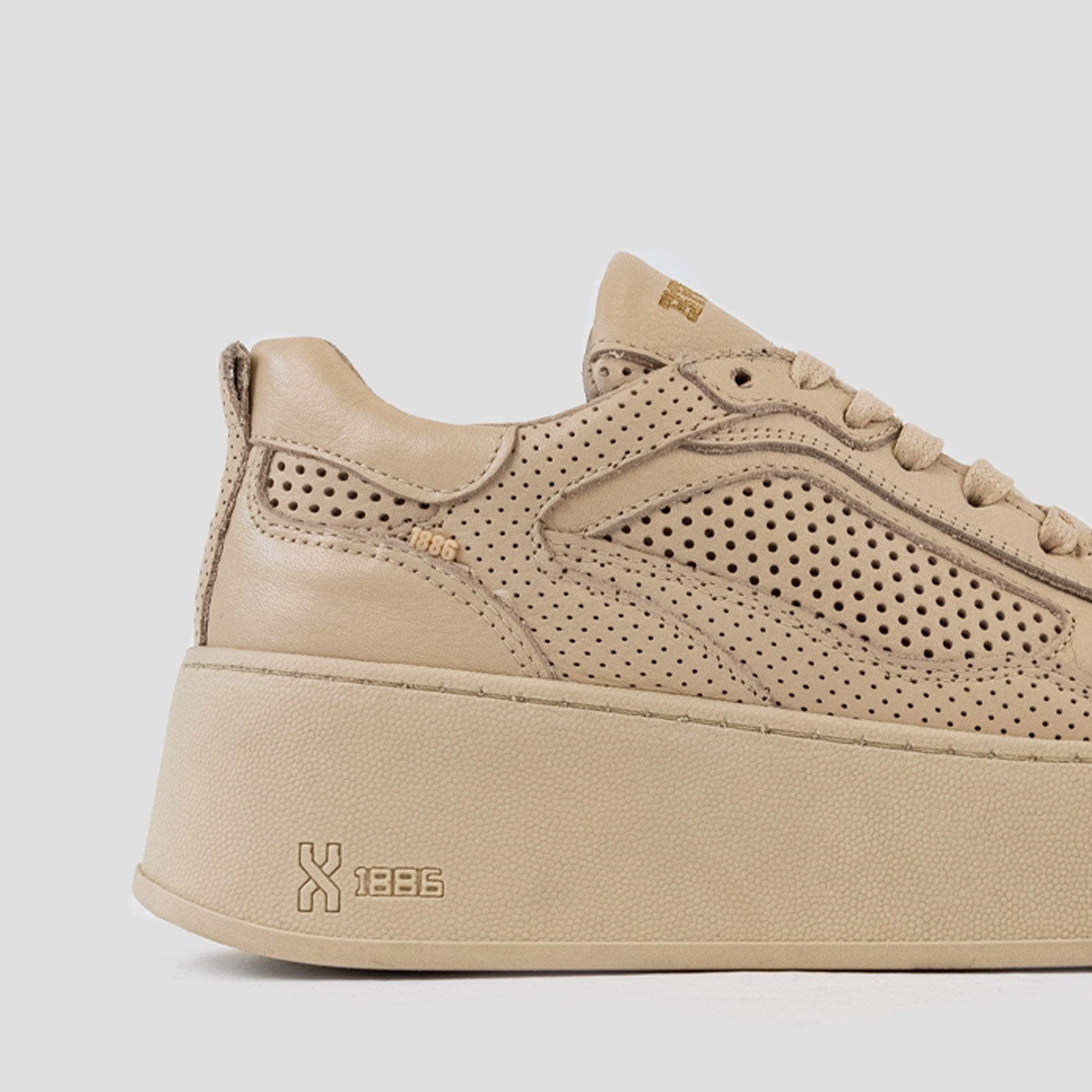 Bumpp In Camel Chunky Sneakers 66416-A25 - 04