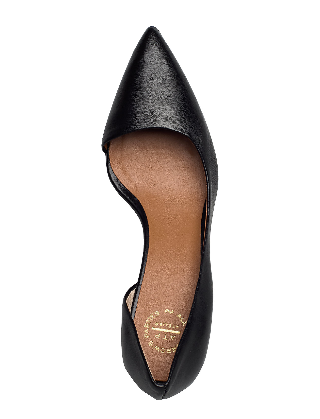 Carmiano Black Nappa Shoes Heels 110829 - 5