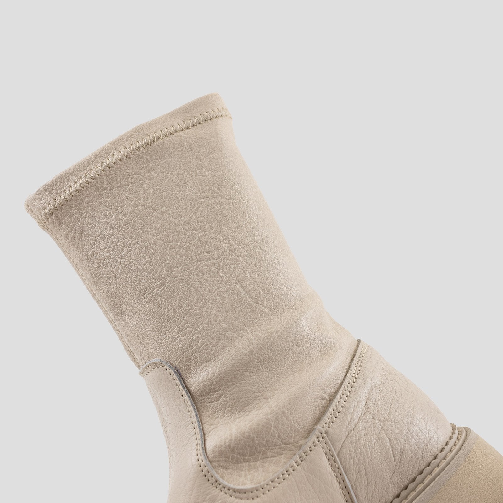 Groovy Stretch Winter White Chelsea Boots 47358-G1257 - 11