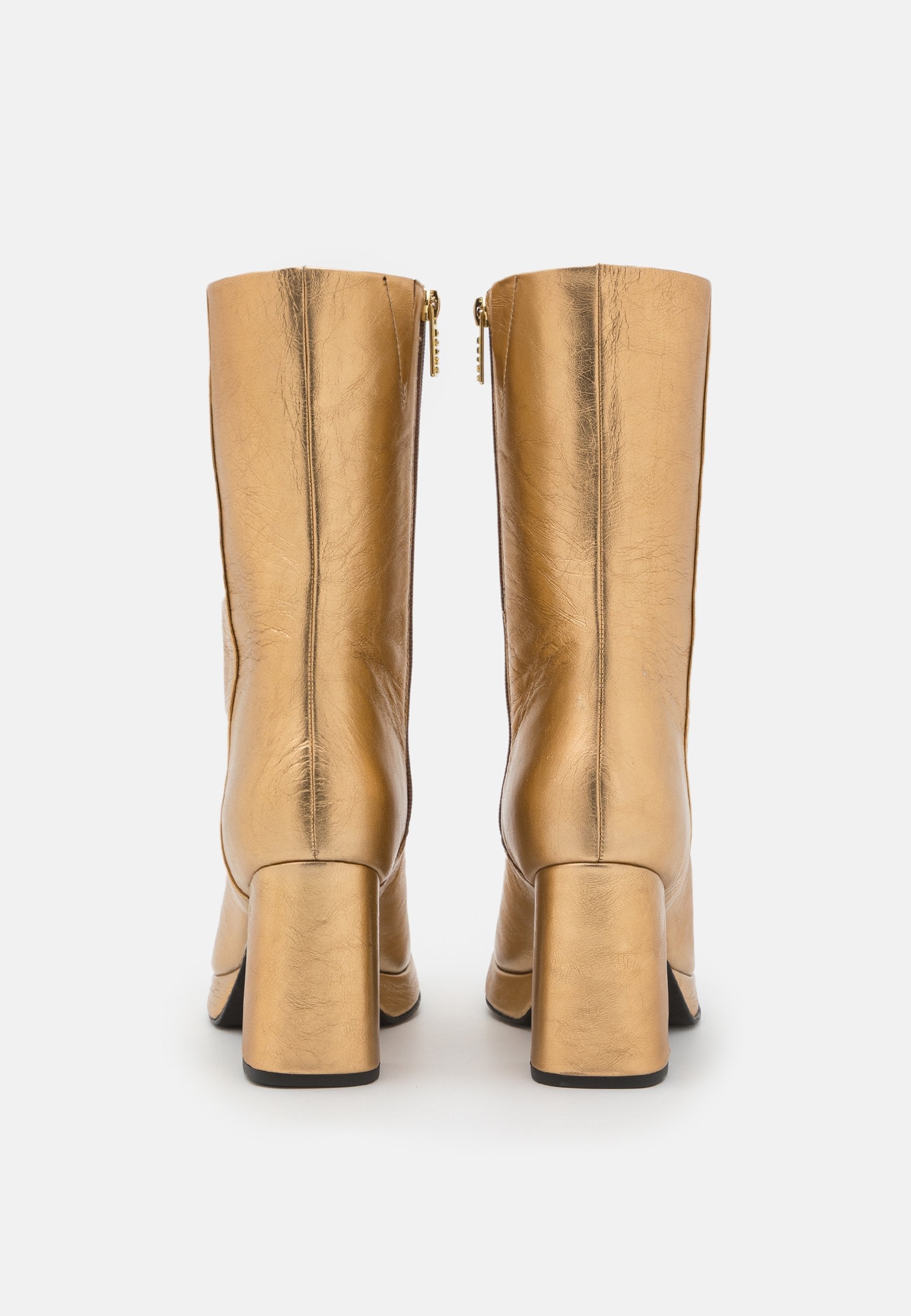 New Melanie Gold Ankle Boots 34197-M-103 - 3а