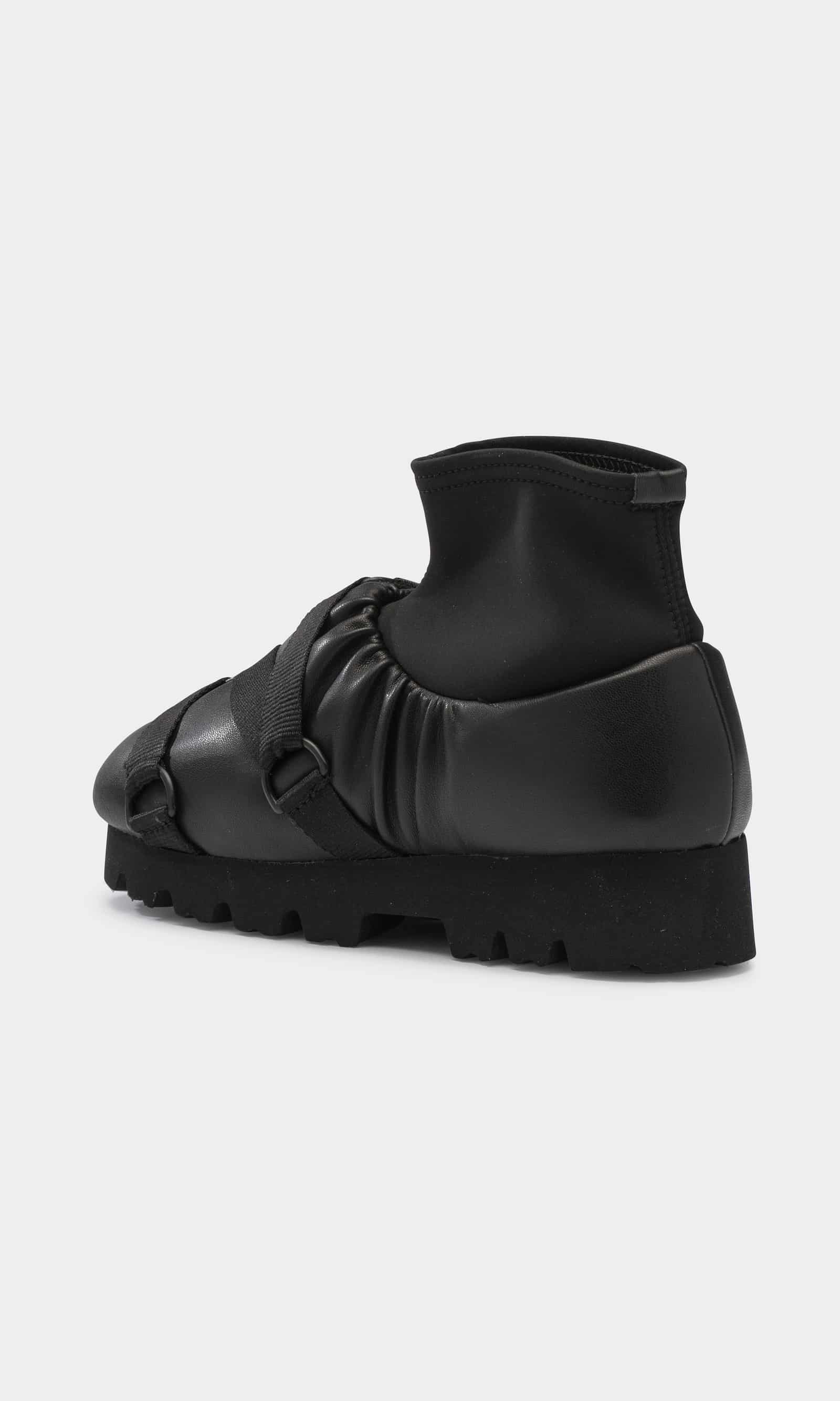 Nawa Camp Black Mid Shoes CS0004 - 03