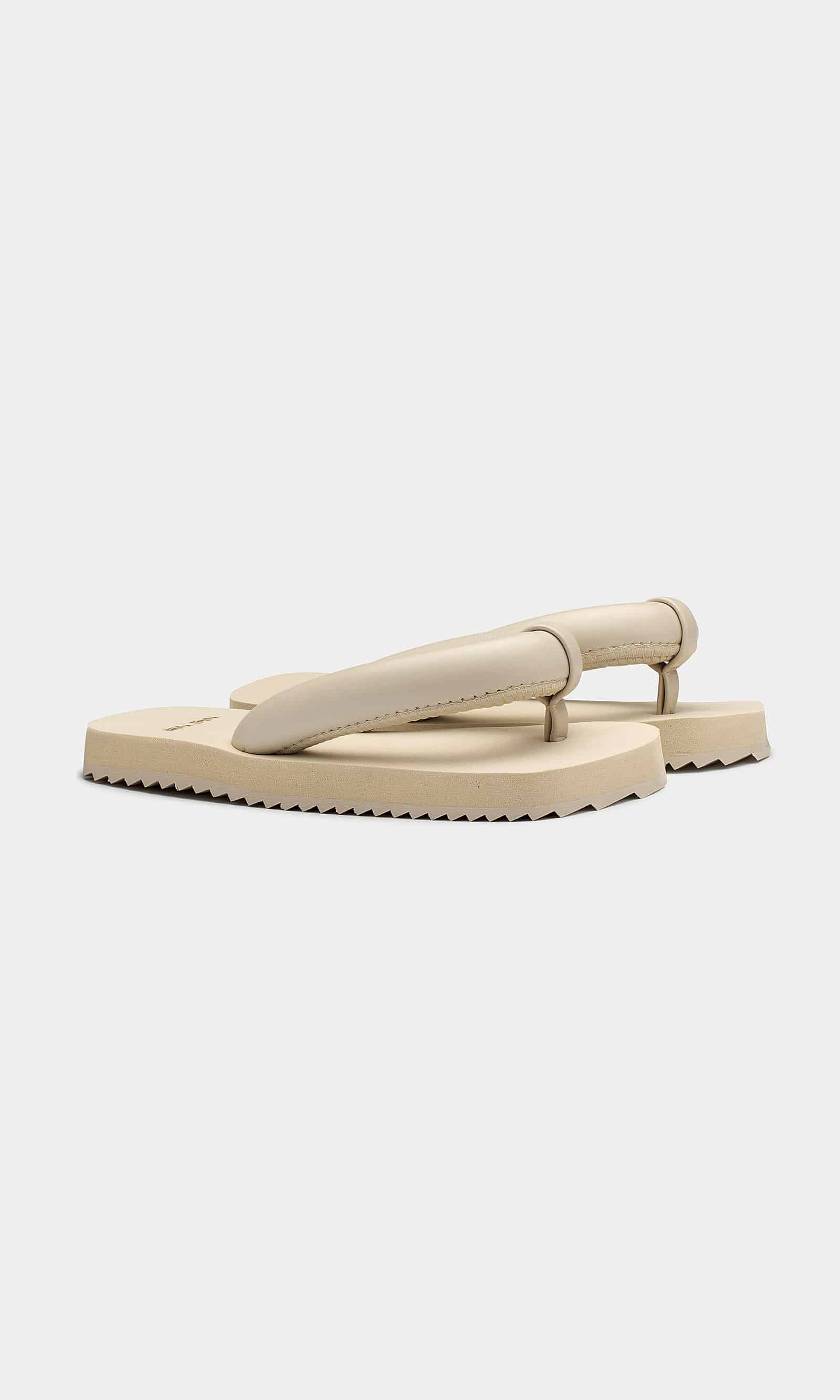 Suki Beige Flip Flops PF0001 - 4