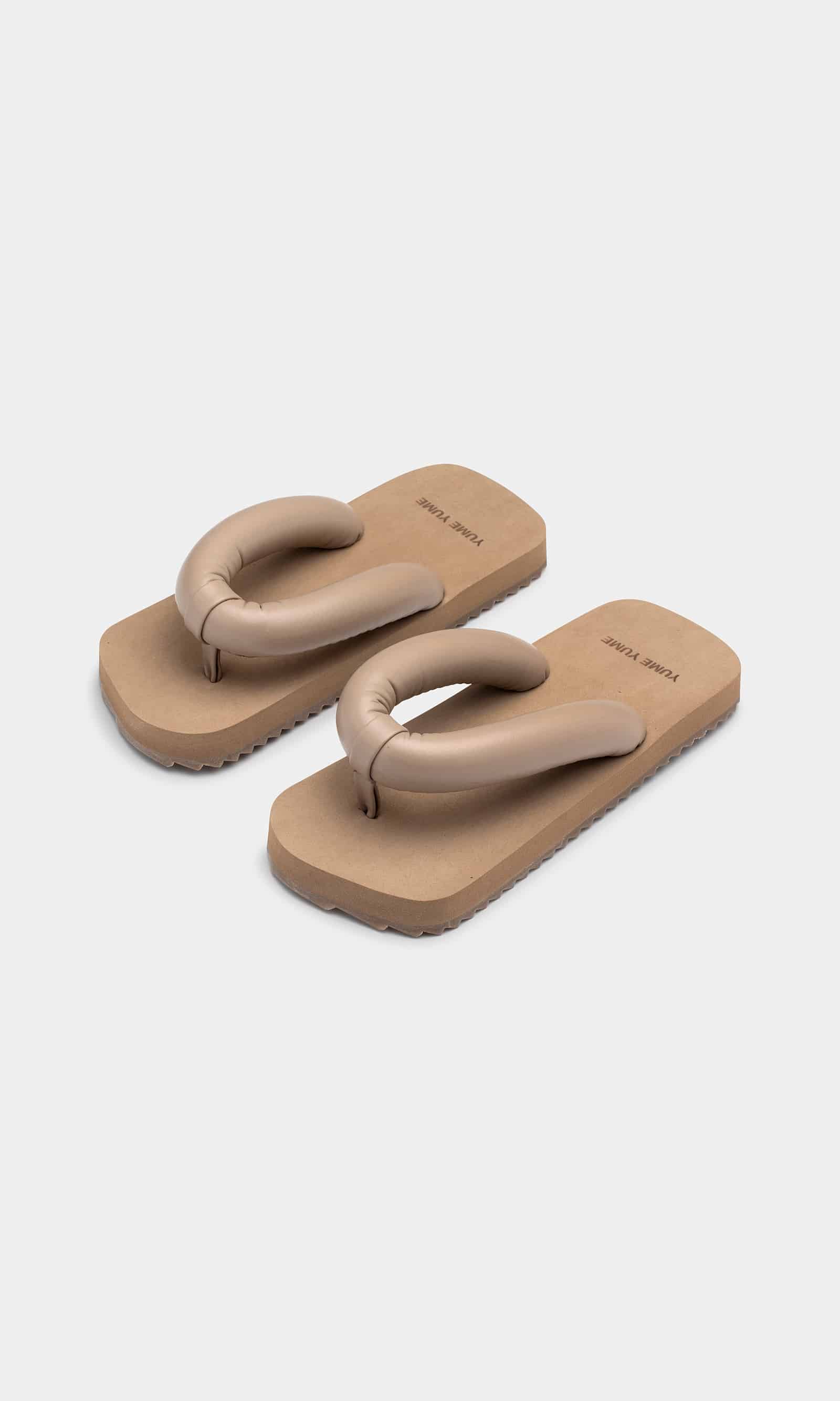 Suki Dark Beige Flip Flops PF0011 - 5