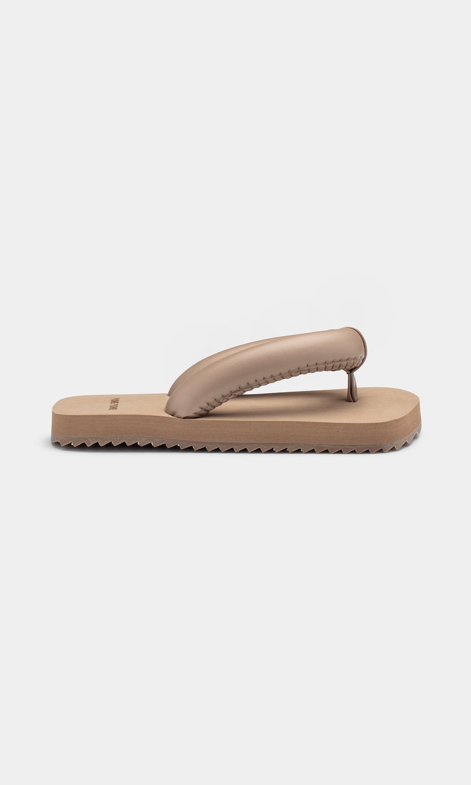 Suki Dark Beige Flip Flops PF0011 - 3