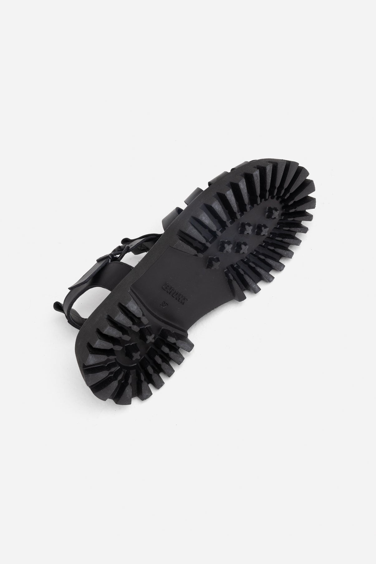 Groovy Black Chunky Sandals 84973-A-01-7