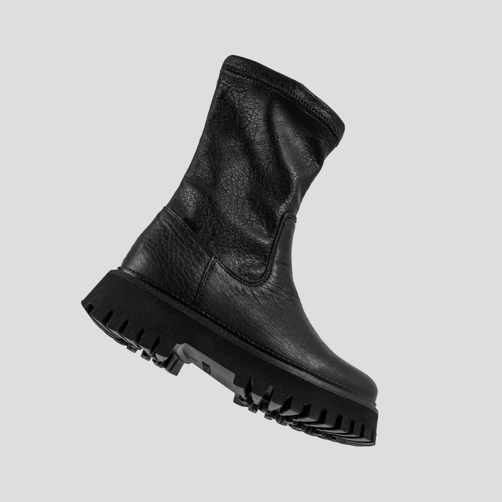 Groovy Stretch Black Chelsea Boots 47358-G01 - 05