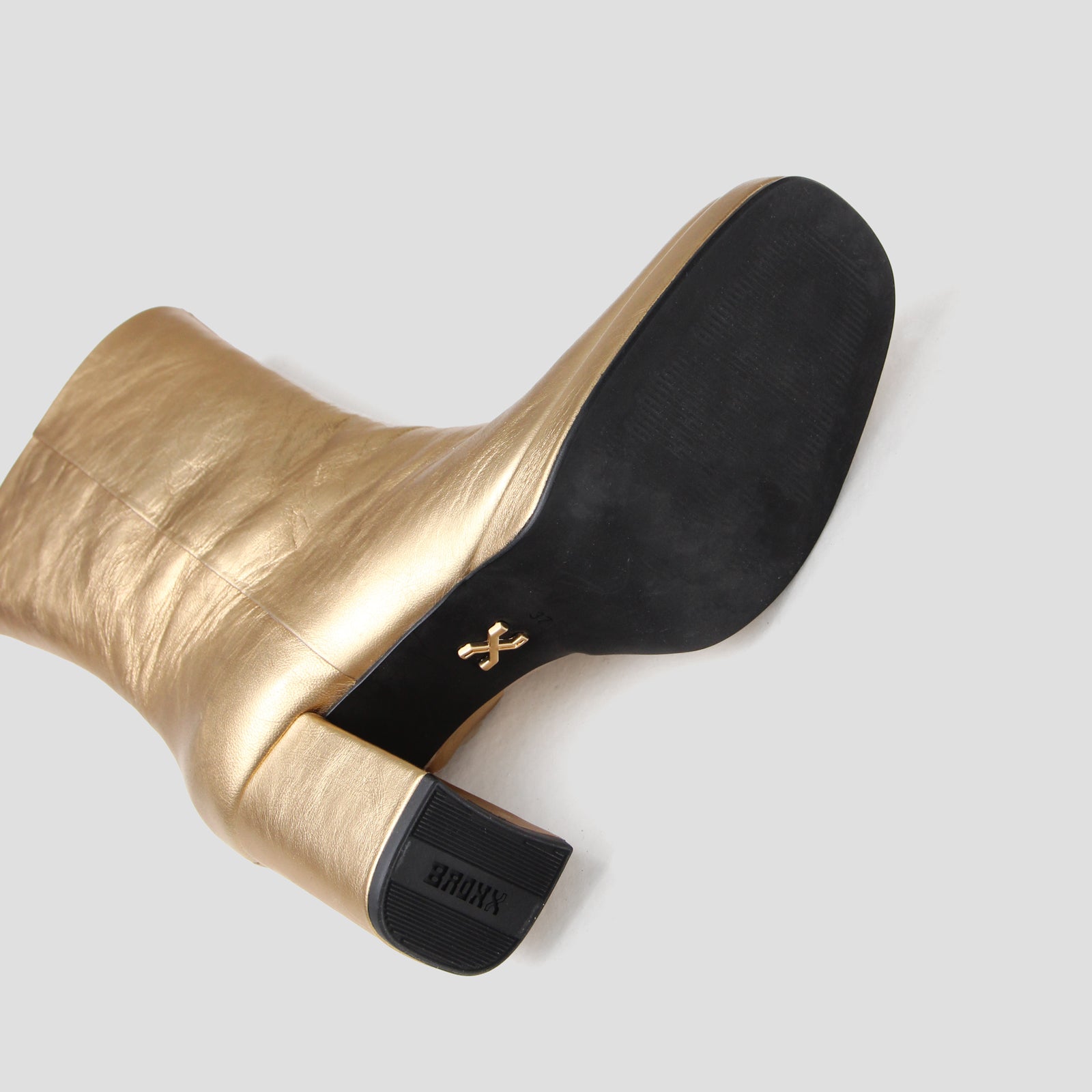 New Melanie Gold Ankle Boots 34197-M-103 - 7