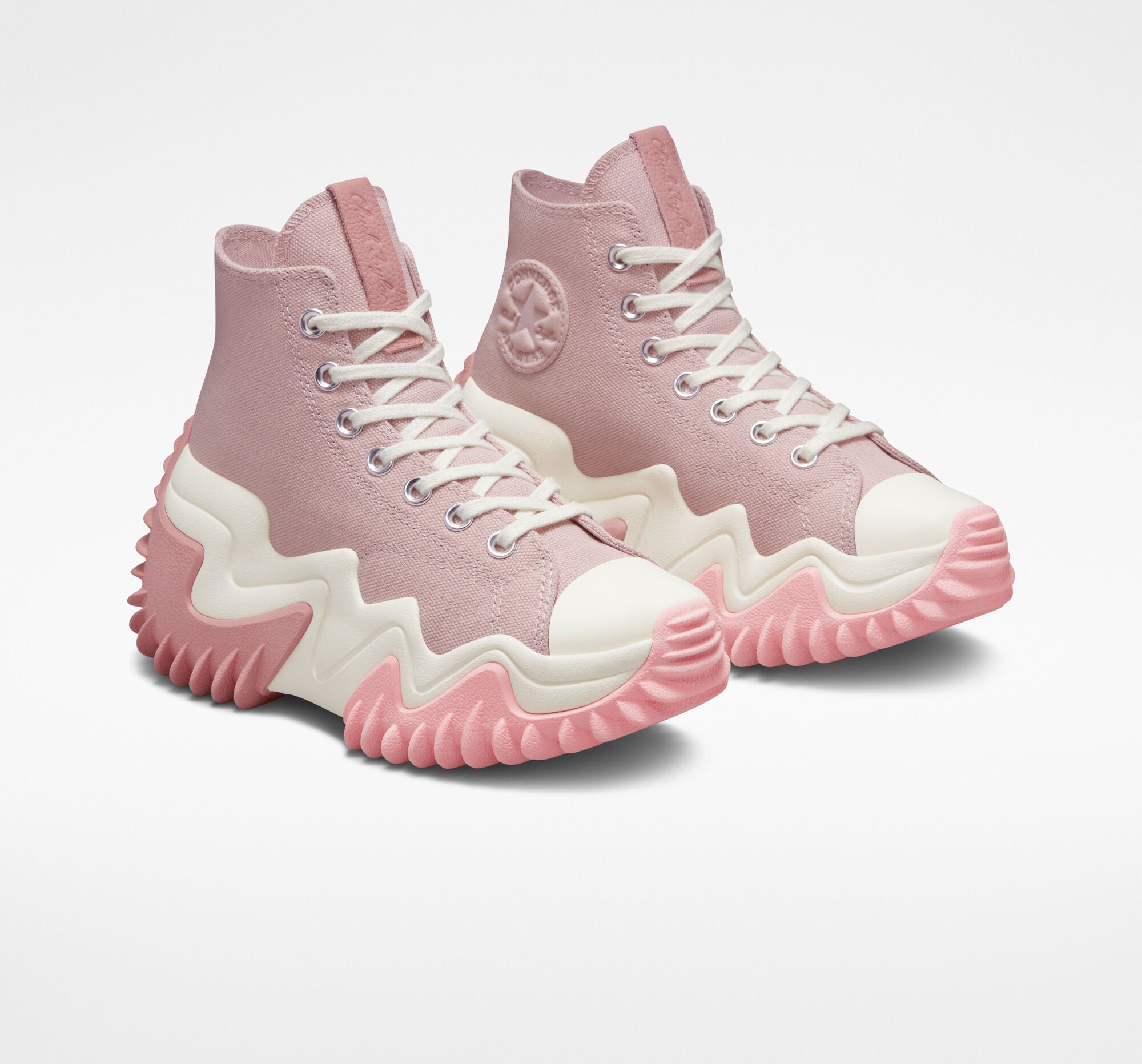 Run Star Motion Hi Sneakers in Rust Pink A00875C - 3