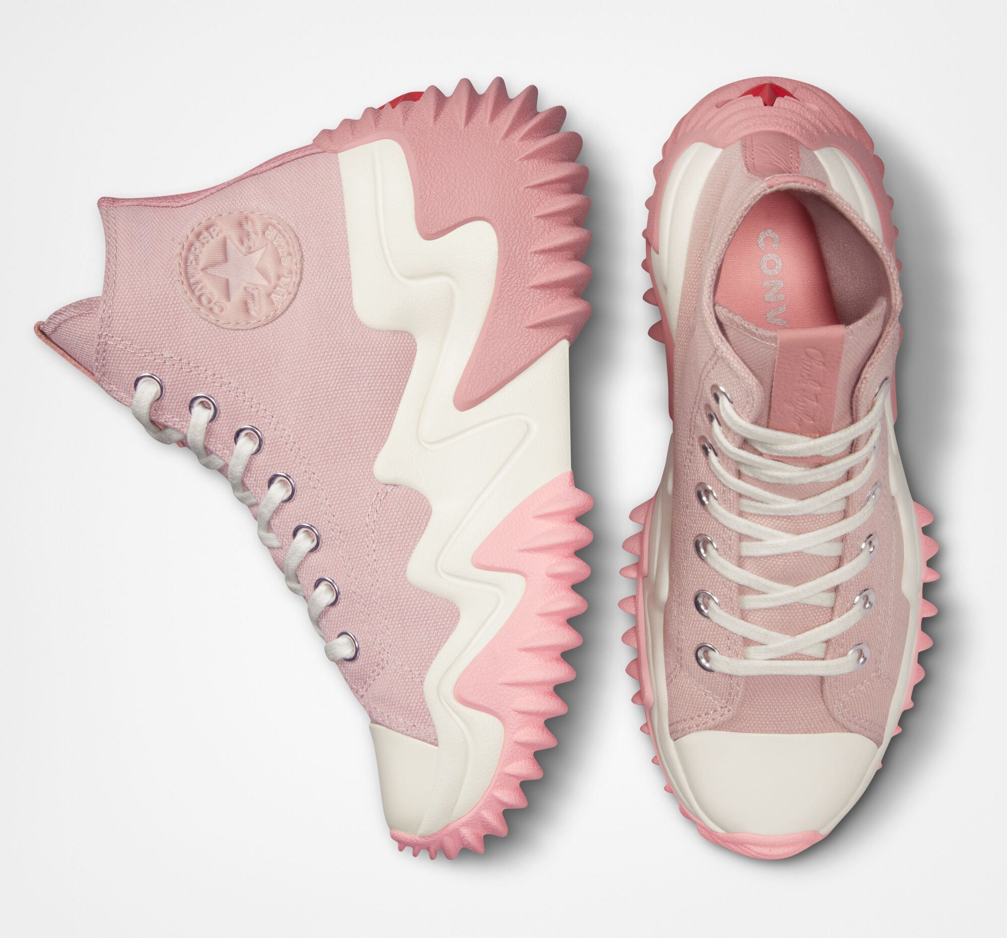 Run Star Motion Hi Sneakers in Rust Pink A00875C - 5