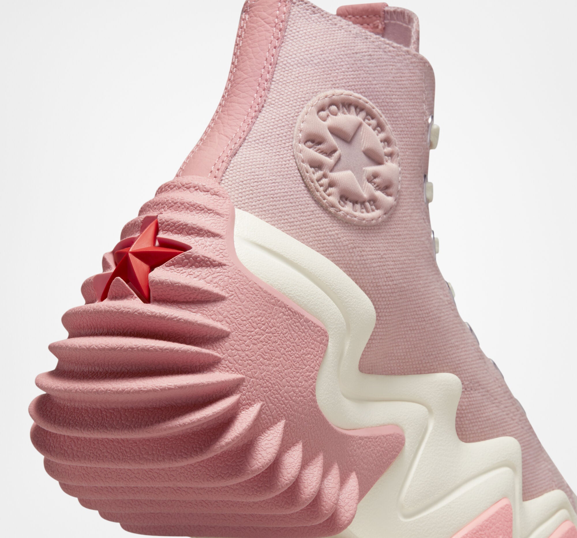 Run Star Motion Hi Sneakers in Rust Pink A00875C - 2