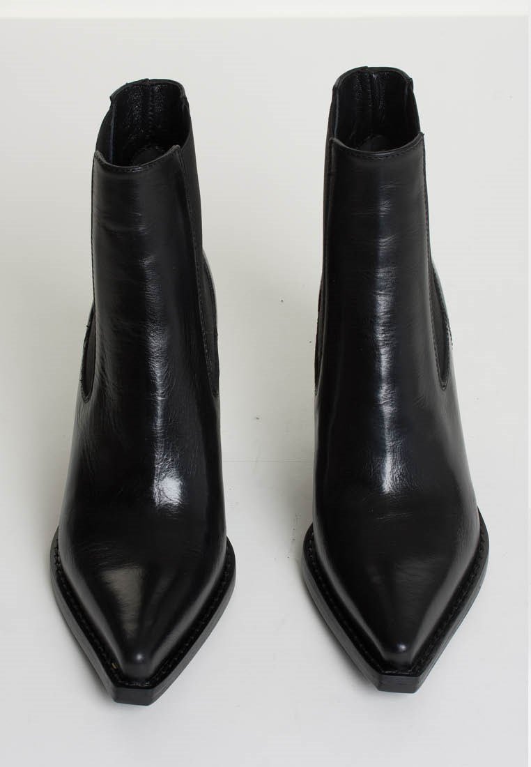 Ines-Black Adele Ankle Boots - 5