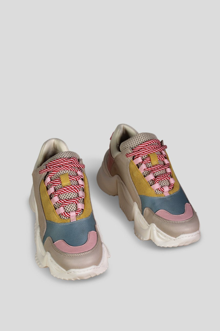 Lolly Sneakers Multi Grey Pink - 6