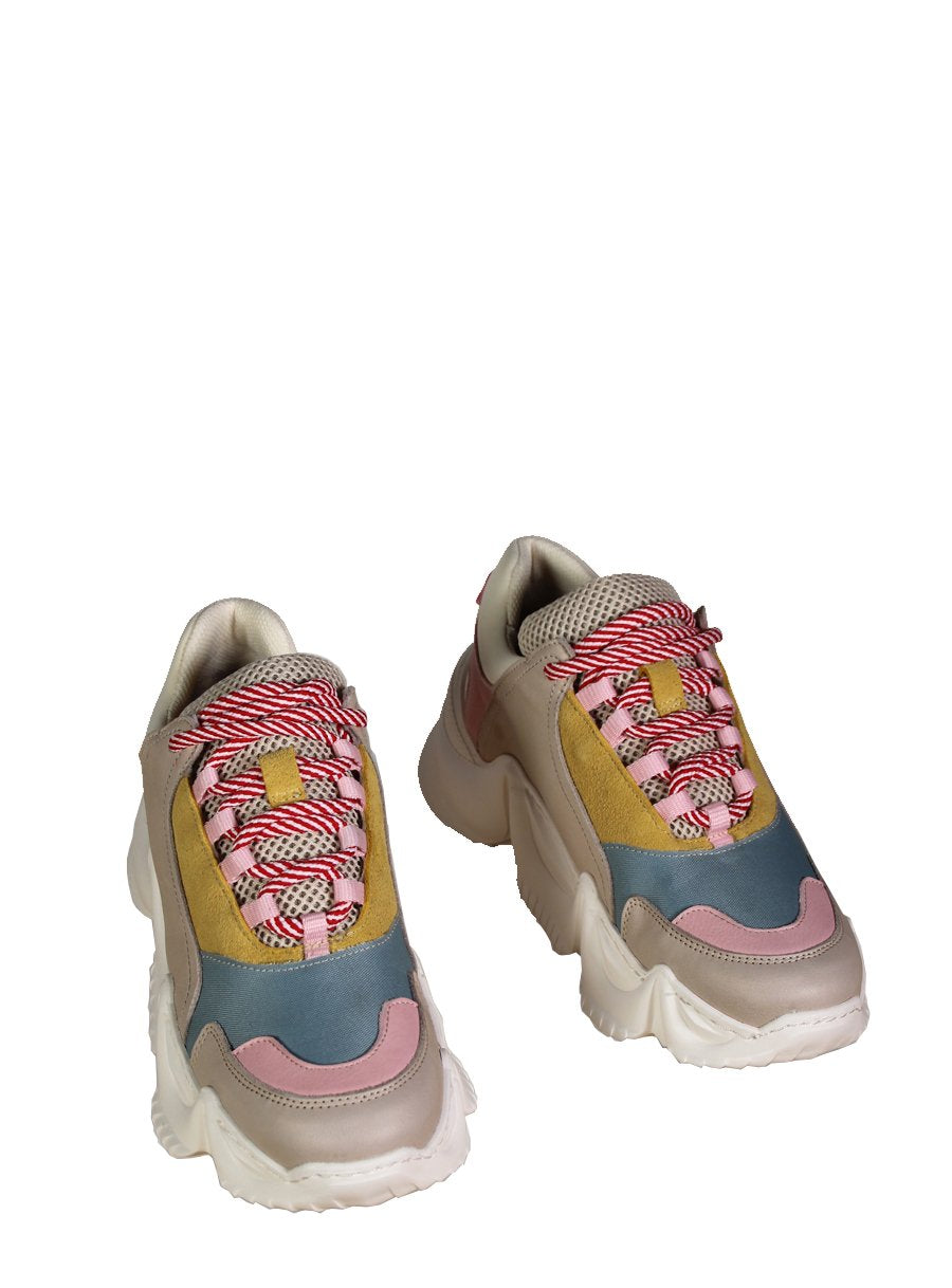 Lolly Sneakers Multi Grey Pink - 3