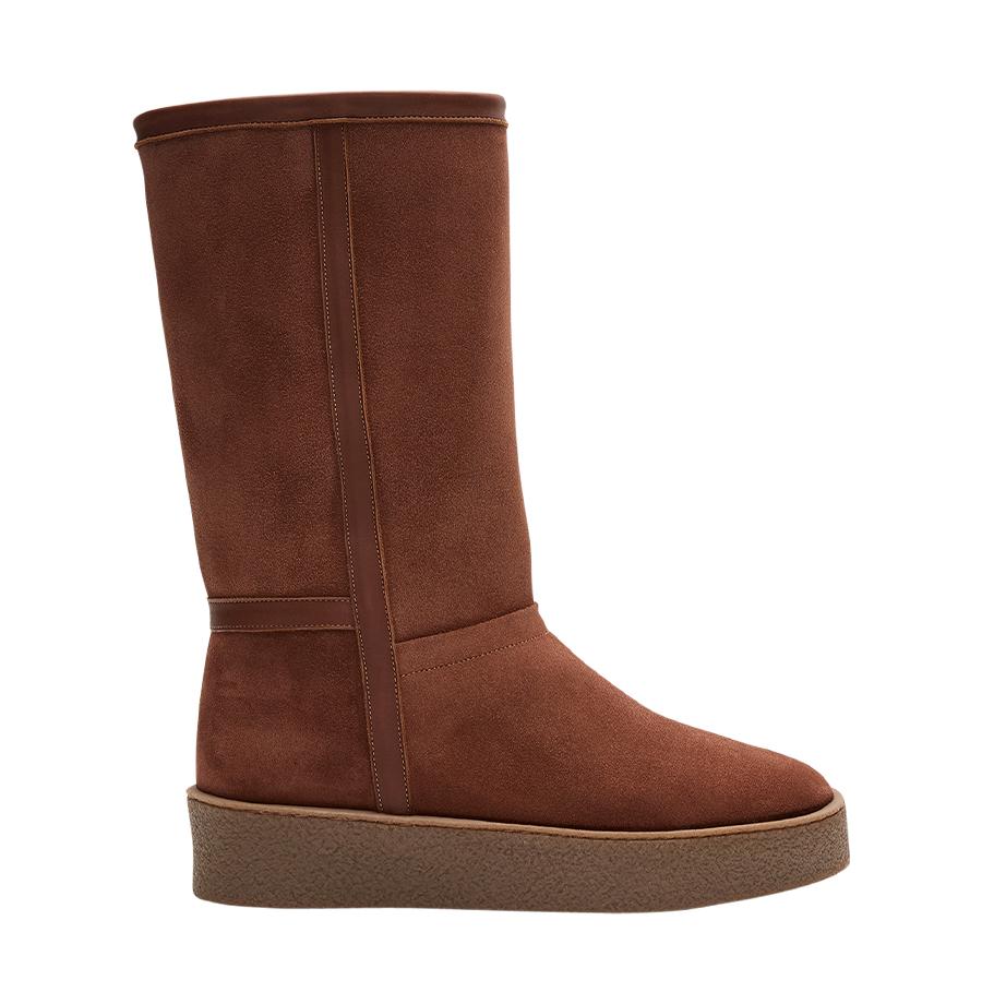 Amaya Suede Caramel Winter Boots 21020919003-027 -01
