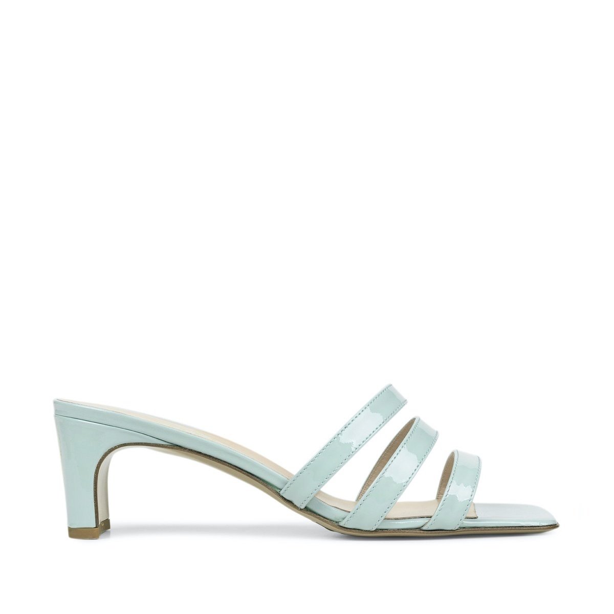 New Heels Mule Sandals In Aquamarine SAN/G31 - 1