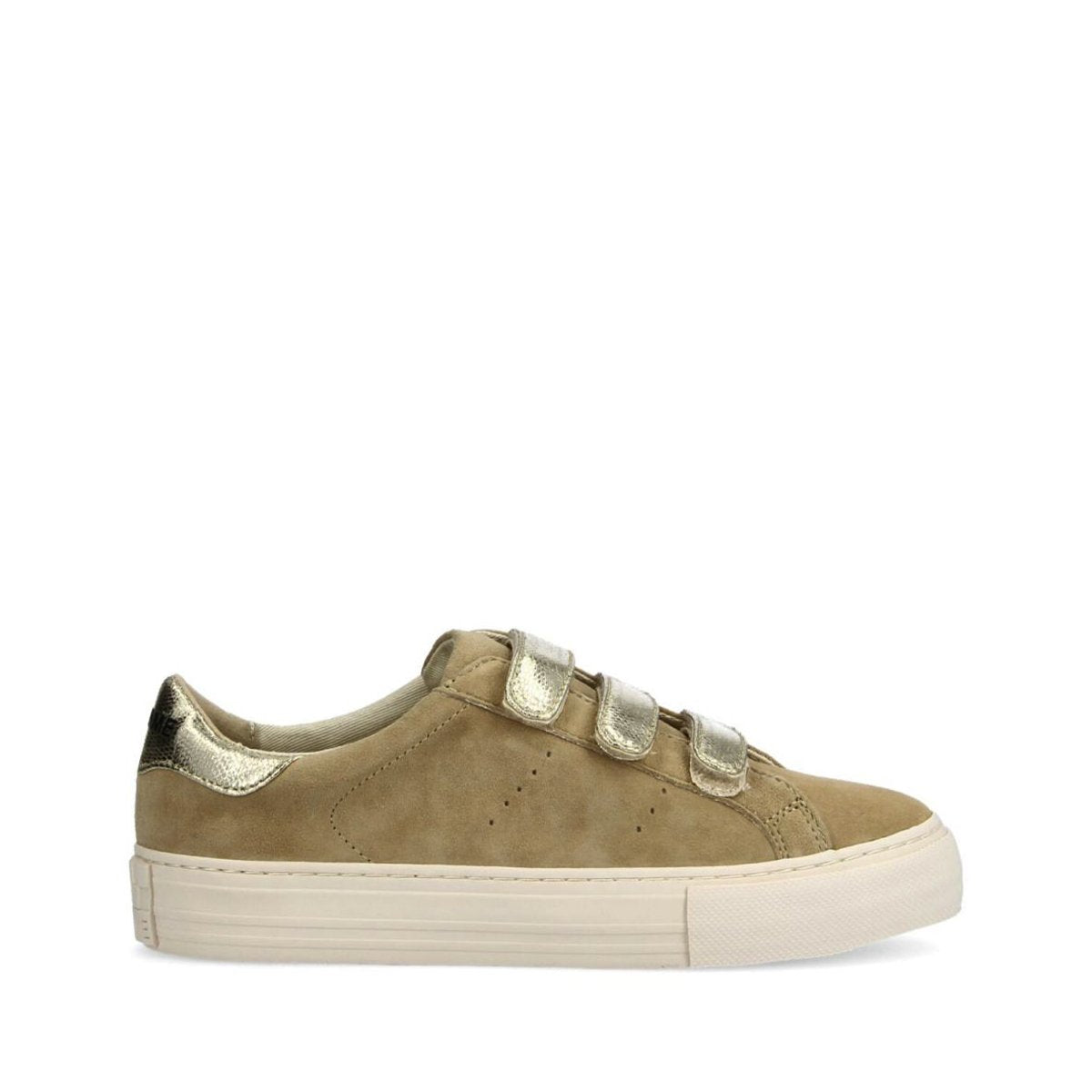 Arcade Straps Suede Beige Sneakers KNGDWI0418 - 1