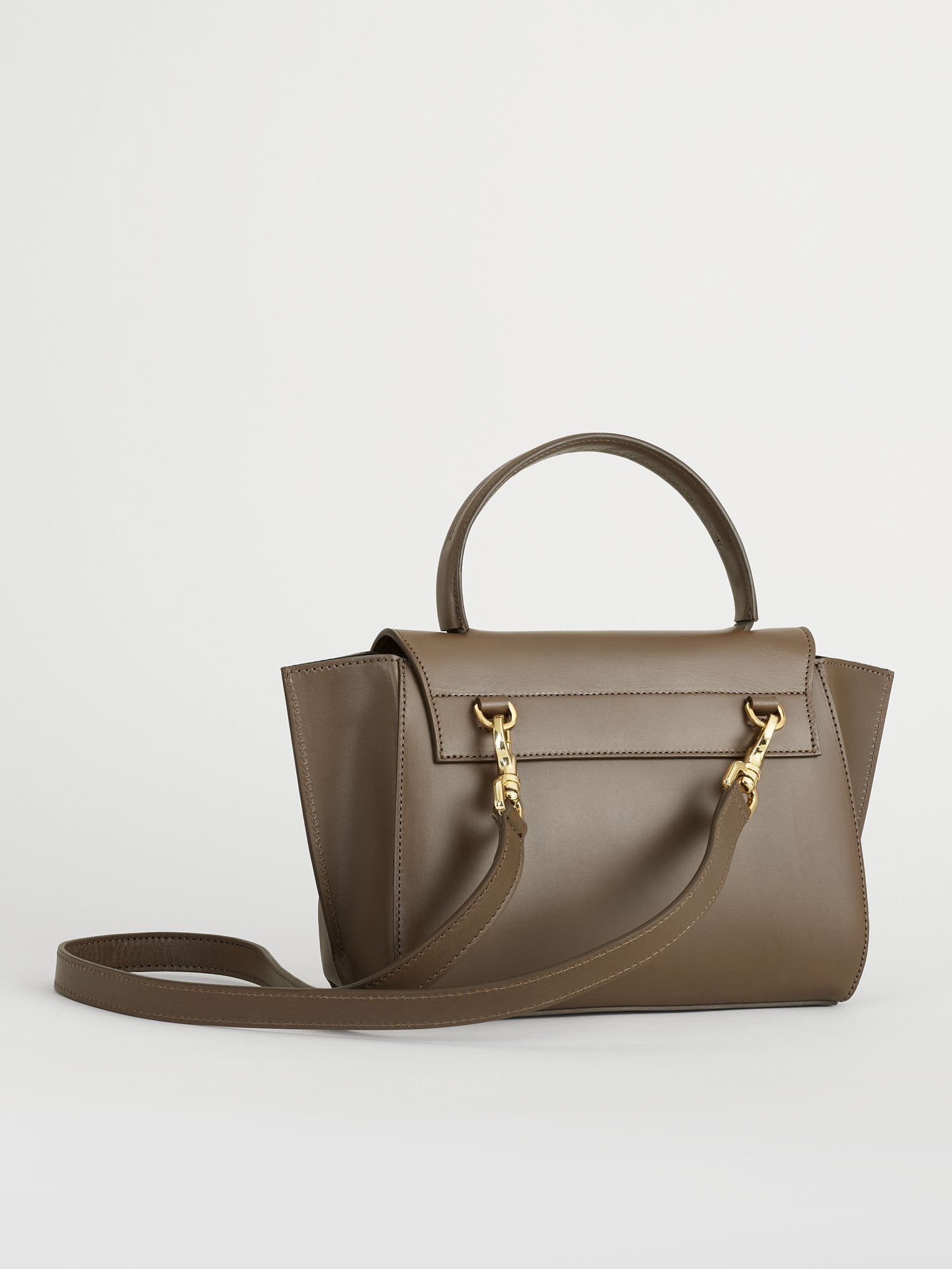 Arezzo Khaki Brown Handbag Bags