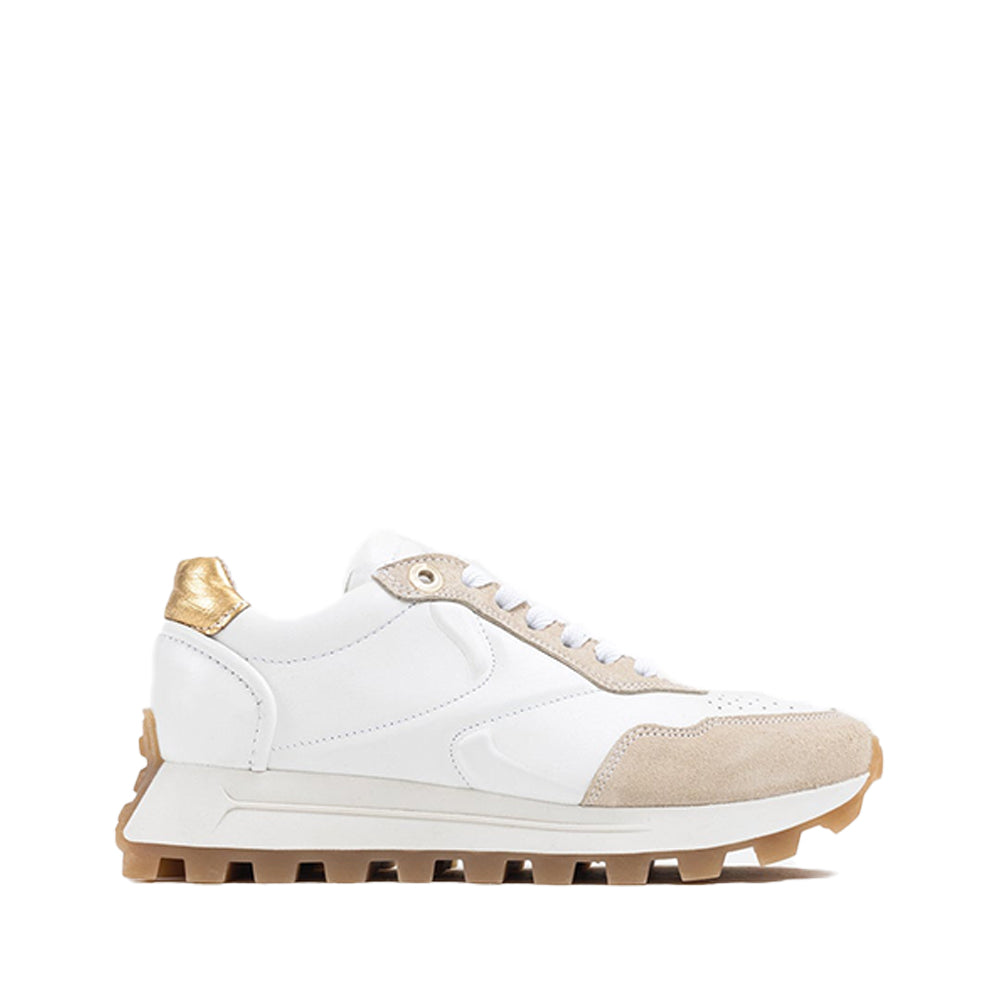 Avery Off White Gold Chunky Sneakers Sneakers