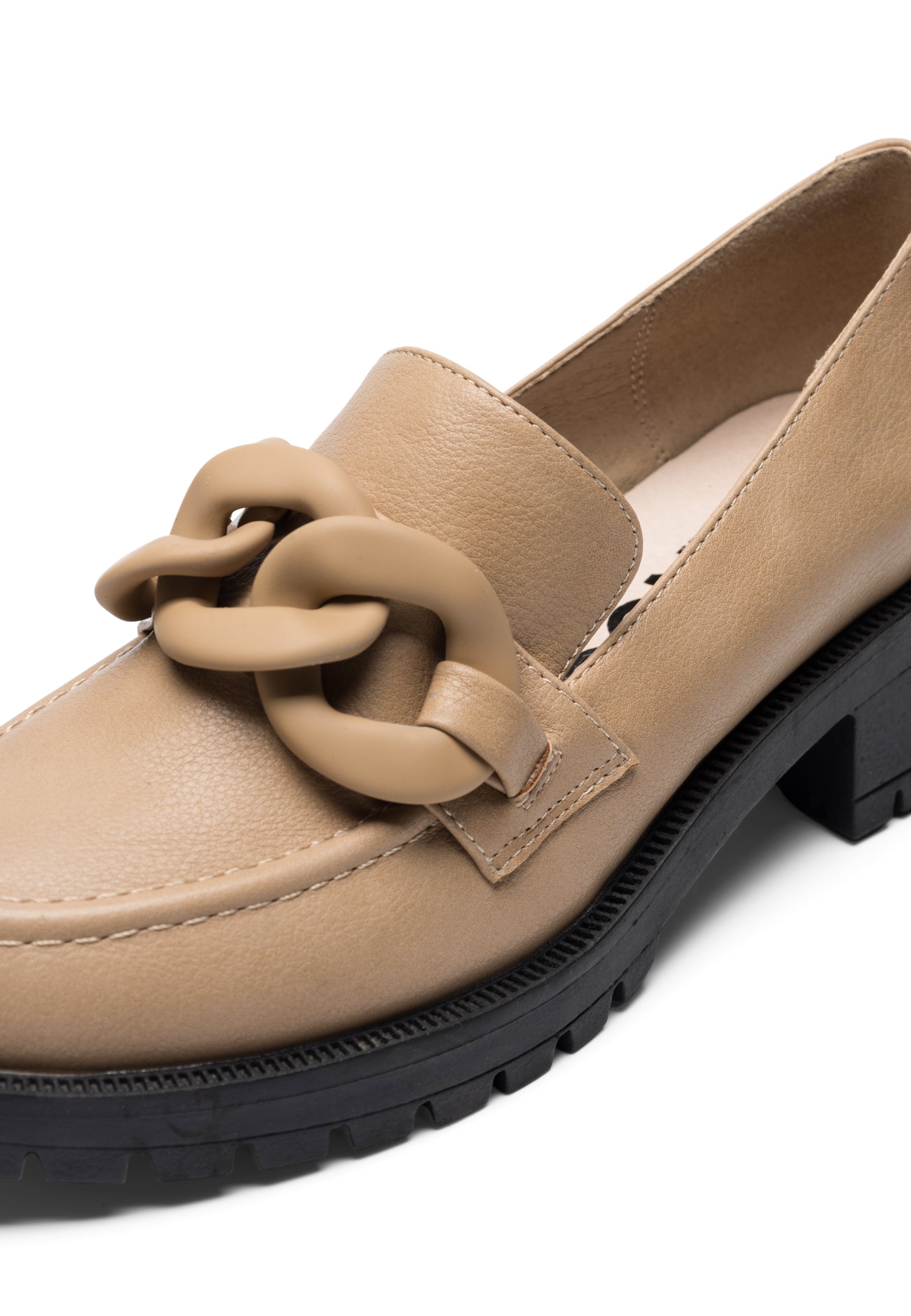 Bianco BIACLAIRE Loafer Chain Carnation Loafers Nougat