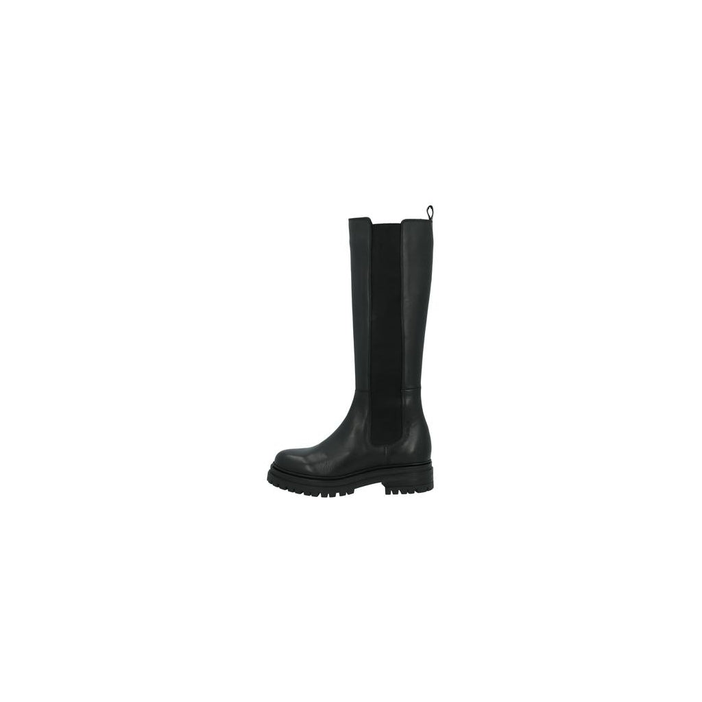 Bianco BIADARLENE Chelsea Long Boot Leather Knee-high Black
