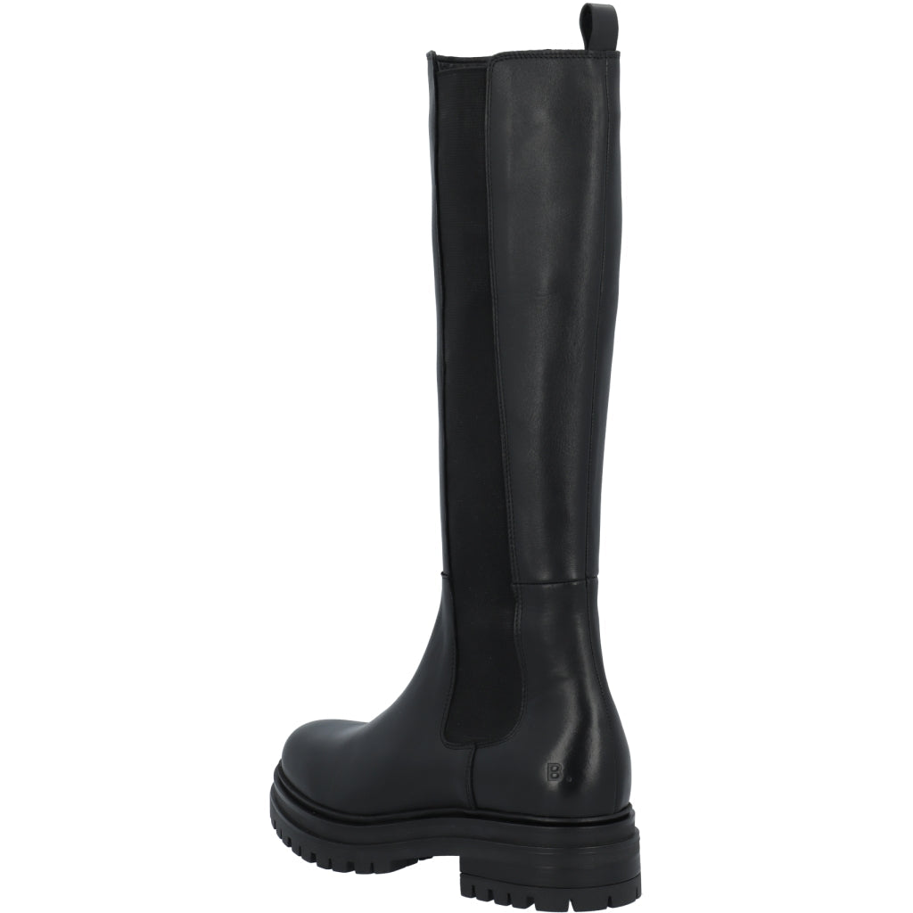 Bianco BIADARLENE Chelsea Long Boot Leather Knee-high Black