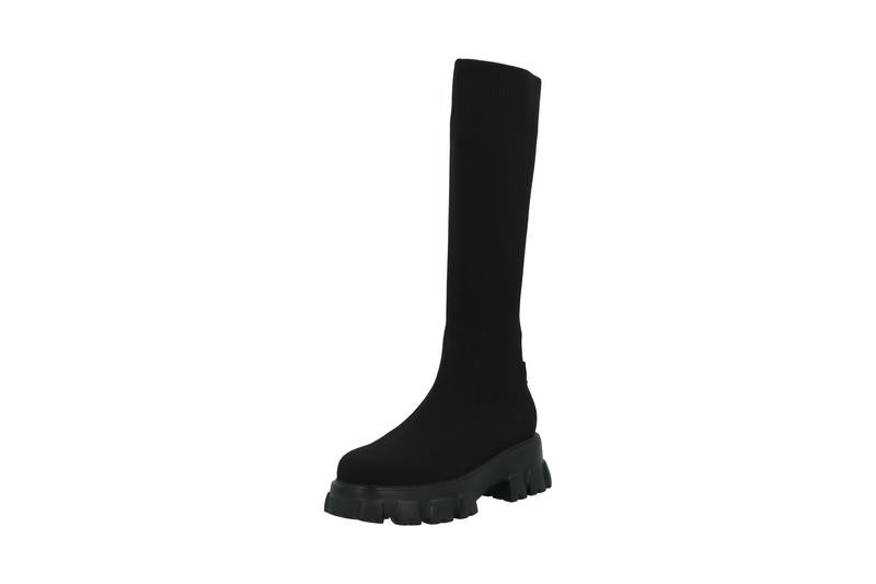 Bianco BIAPRIMA Knee High Sock Boot Knit High Boots Black