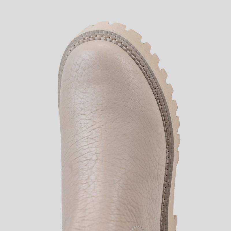 Groovy Stretch High Winter White Boots 14211-A1257 - 09