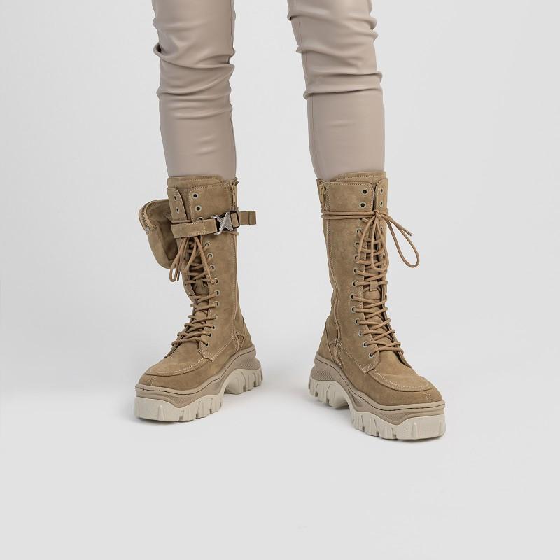 Jaxstar Hiking High Cappuccino Boots 14187-C125 - 11