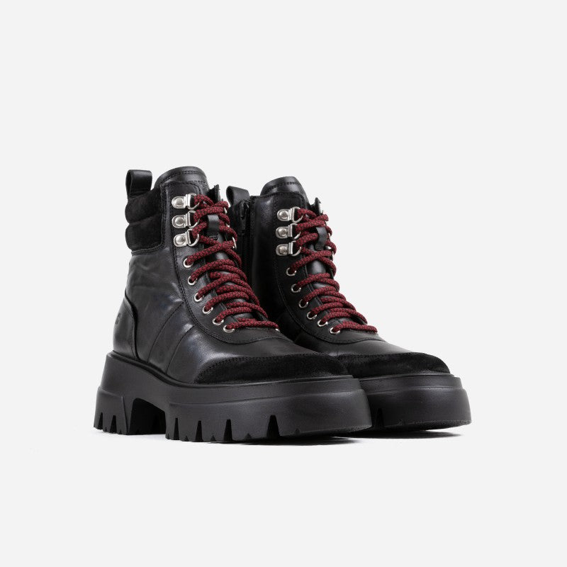 O Tizz Black Outdoor Boots 47442-CA-01 - 3