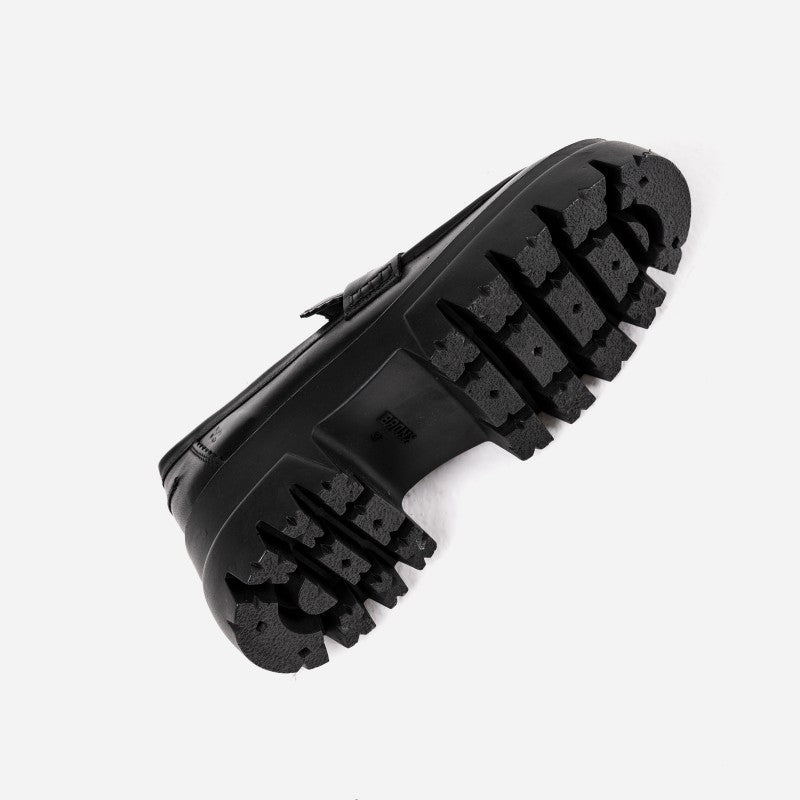 Otizz Black Chunky Loafers 66448-A-01 -6