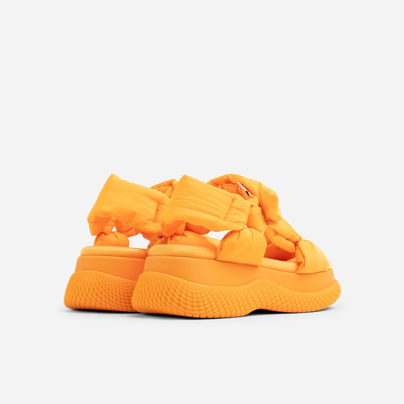 Brute Orange Chunky Sandals 84954-P-41 - 3