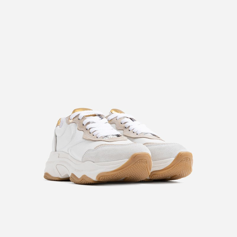 Baisley Off White Gold Chunky Sneakers 66456-AC-3677 - 2