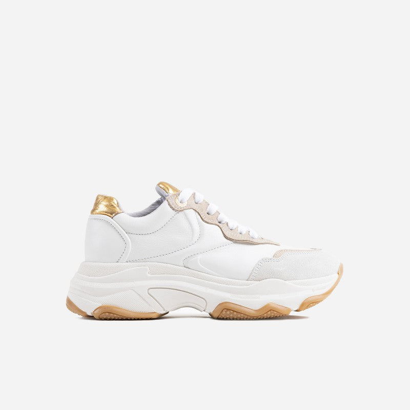 Baisley Off White Gold Chunky Sneakers 66456-AC-3677 - 8