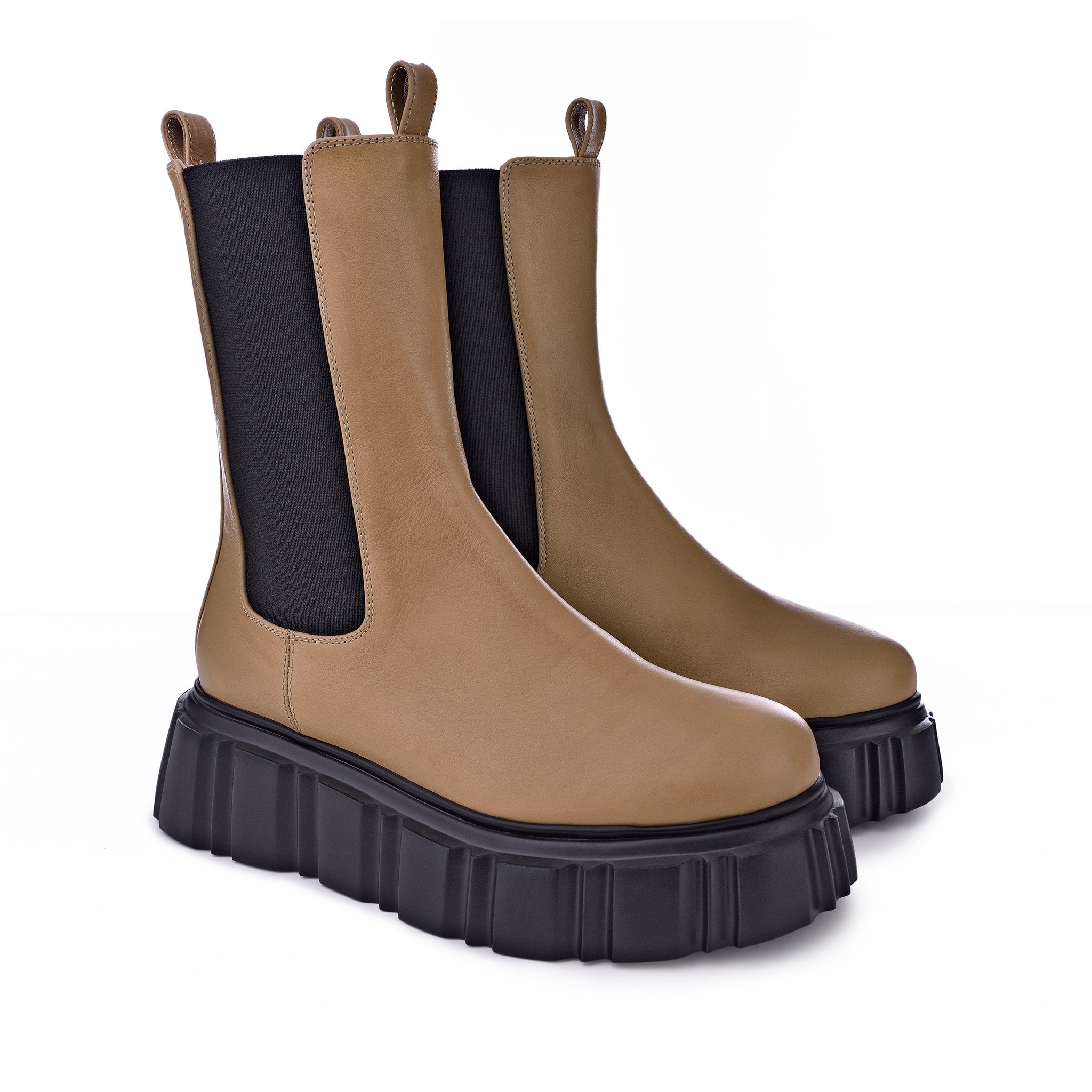 Jin Sand Chelsea Boots 2027-03 BIS- 2