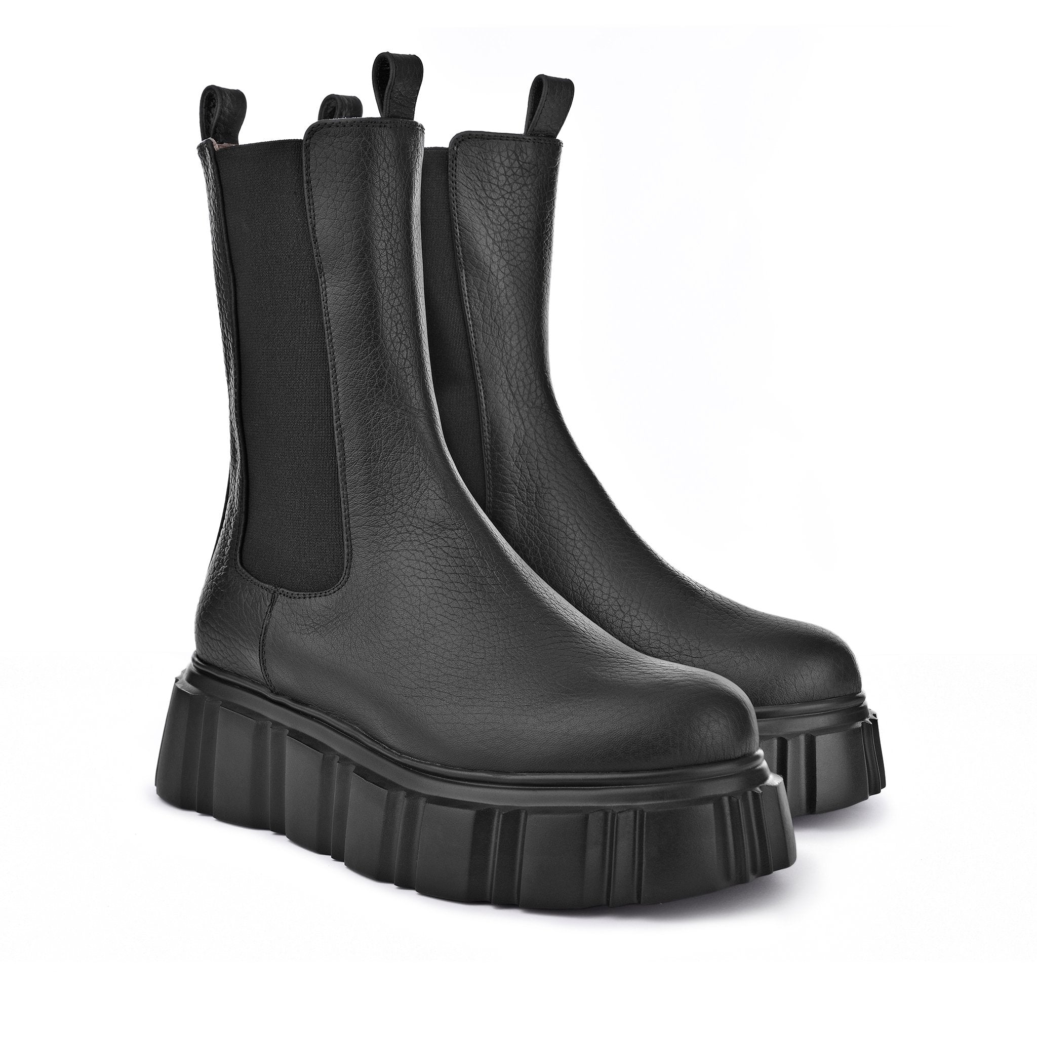Jin Black Chelsea Boots Boots