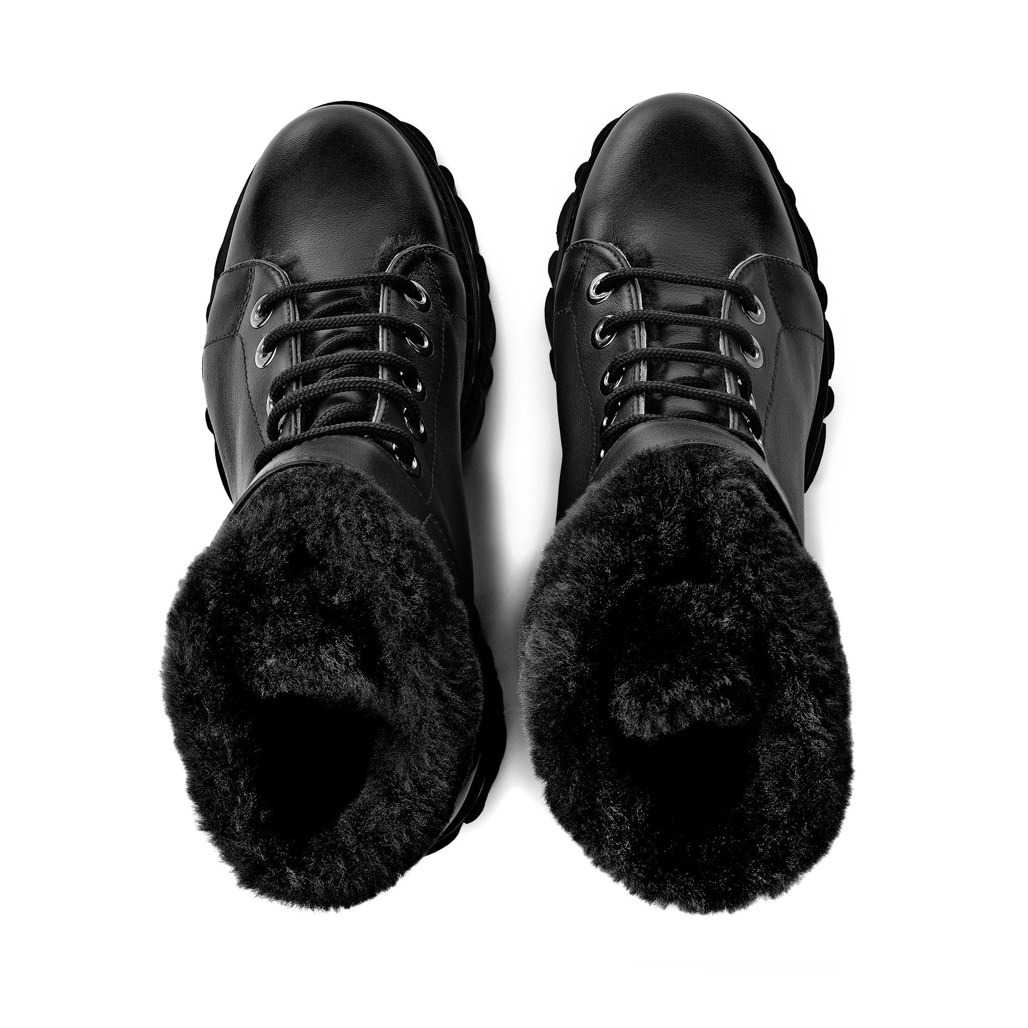 Takara Black Winter Ankle Boots 2030-01 - 6