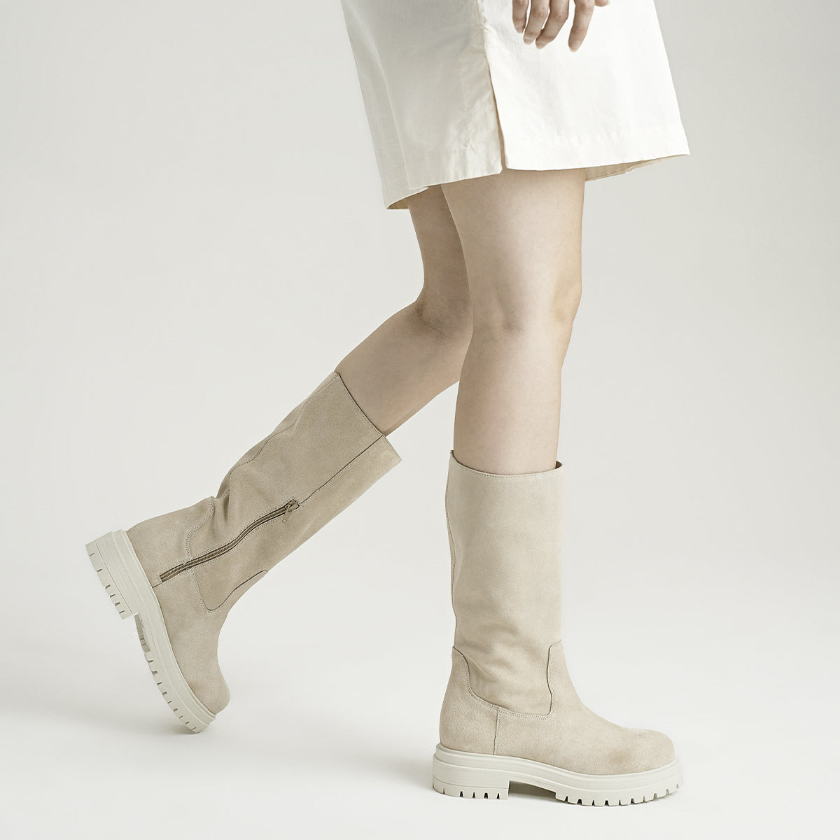 CASHOTT CAAMALIE Boot High Boots Qatar Off White 726