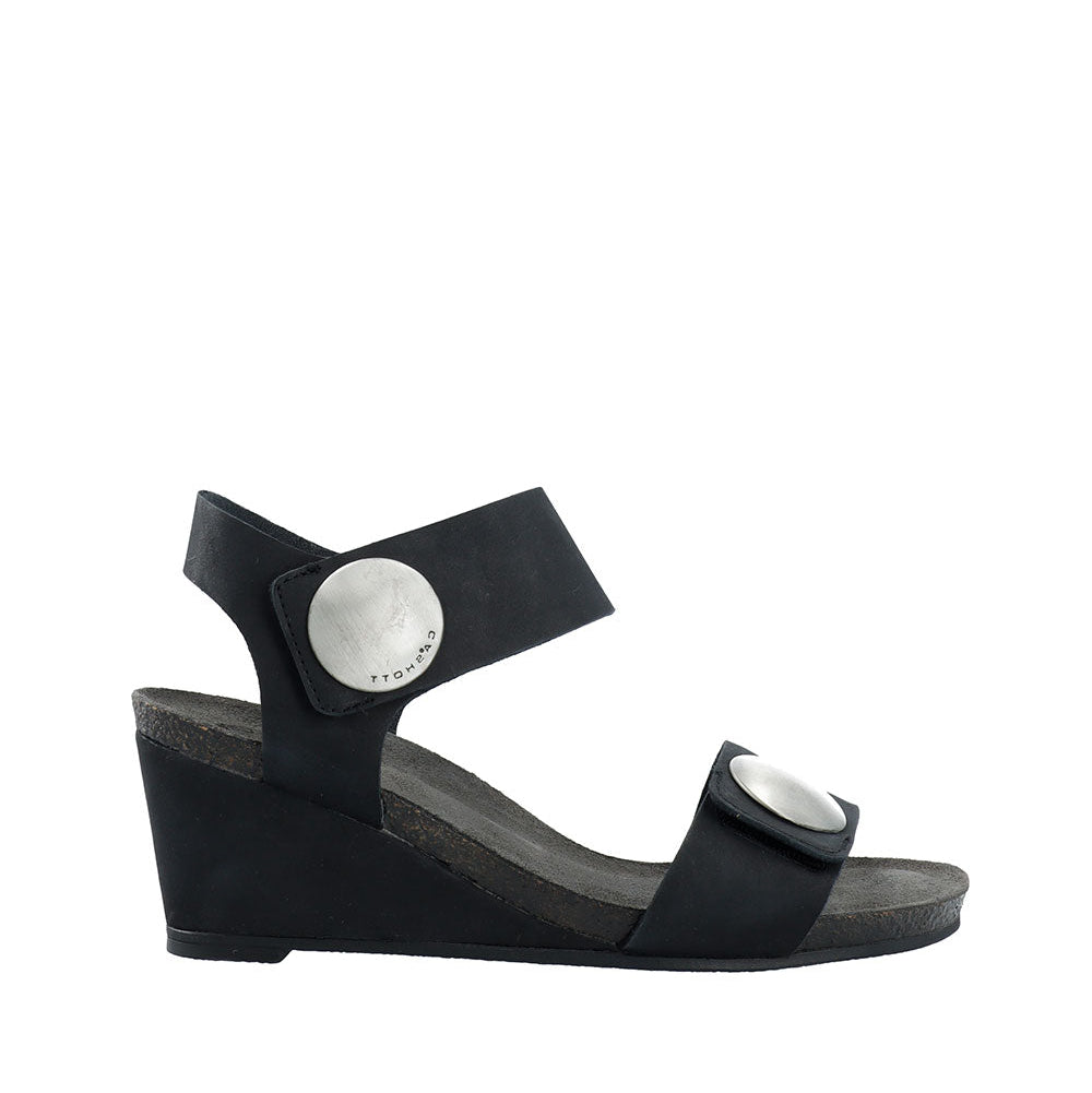 CASHOTT CASALBERTA SANDAL Velcro Black