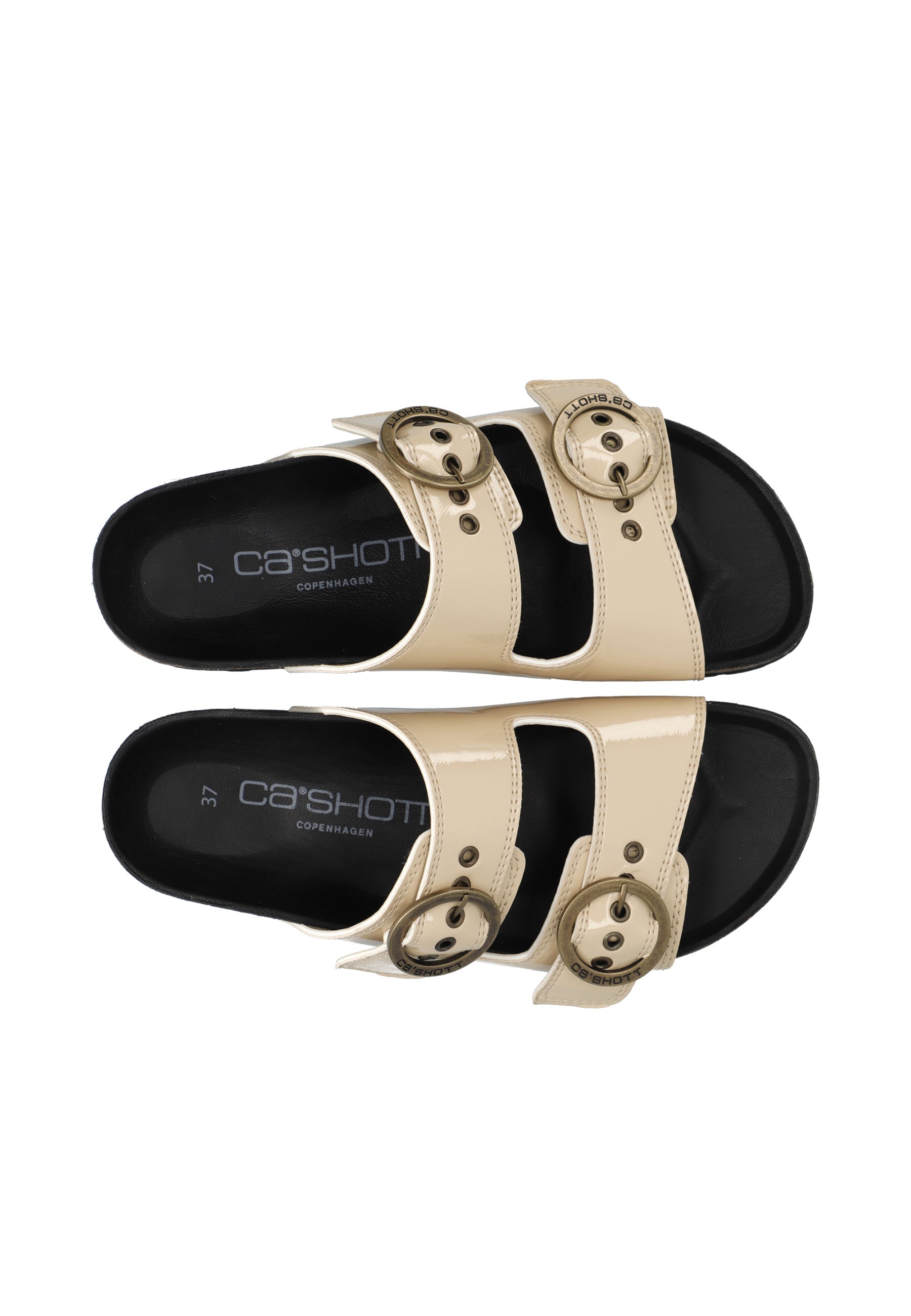 CASHOTT CASHELLE SLIDE Sandals Beige