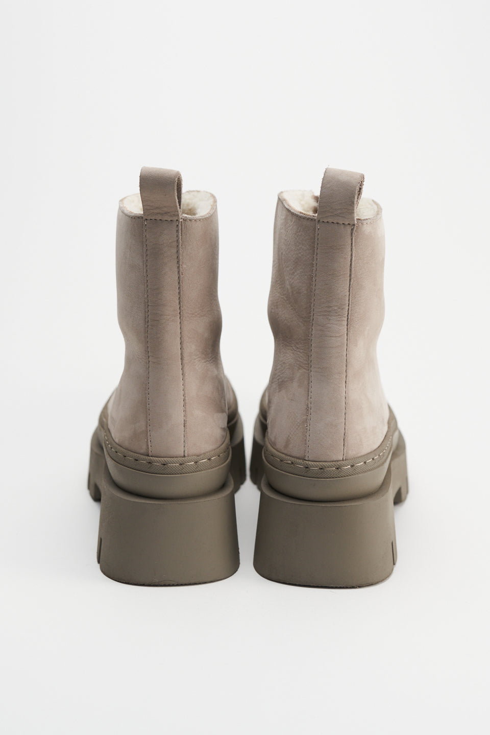 Nabuc Greige Front Zip Winter Boots CPH591_GREIGE - 6