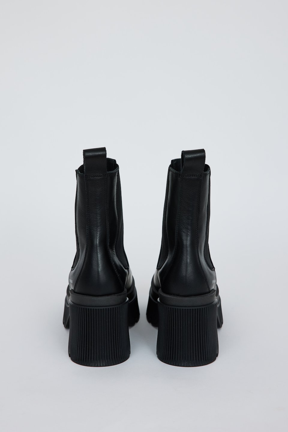 Vitello Black Ankle Boots CPH597BLACK - 4