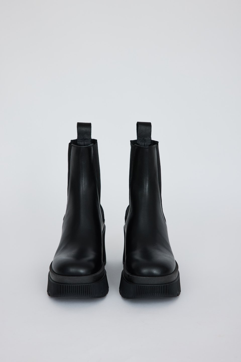Vitello Black Ankle Boots CPH597BLACK - 3