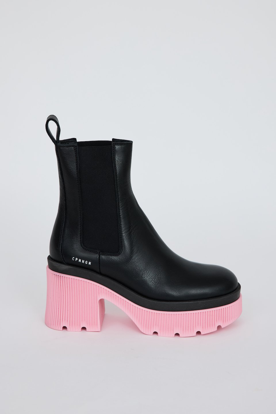 Vitello Black Rose Ankle Boots CPH597ROSE - 7