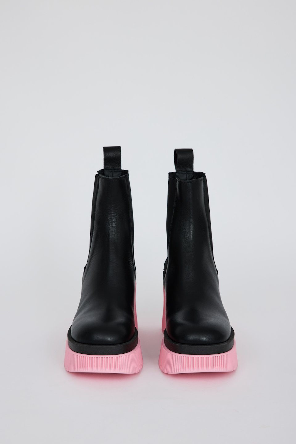 Vitello Black Rose Ankle Boots CPH597ROSE - 4