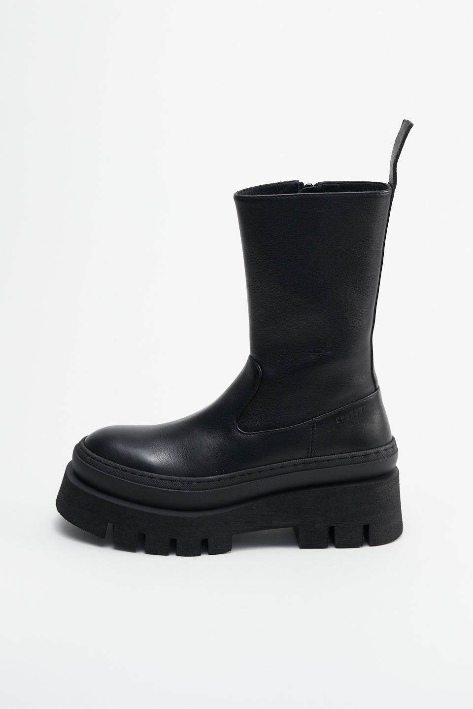 Vitello All Black Leather Boots CPH638_BLACK - 6