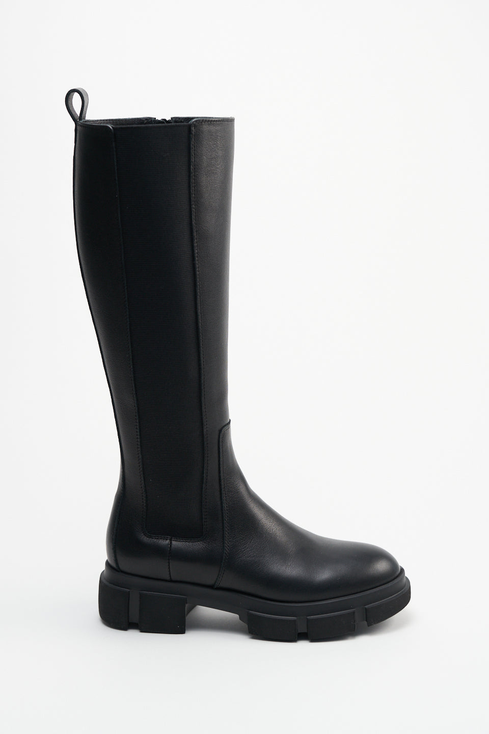 Vitello Black High Chelsea Boots CPH667BLACK - 7