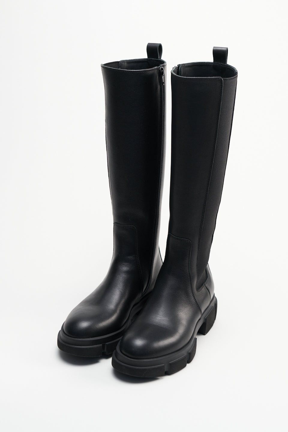 Vitello Black High Chelsea Boots CPH667BLACK - 3