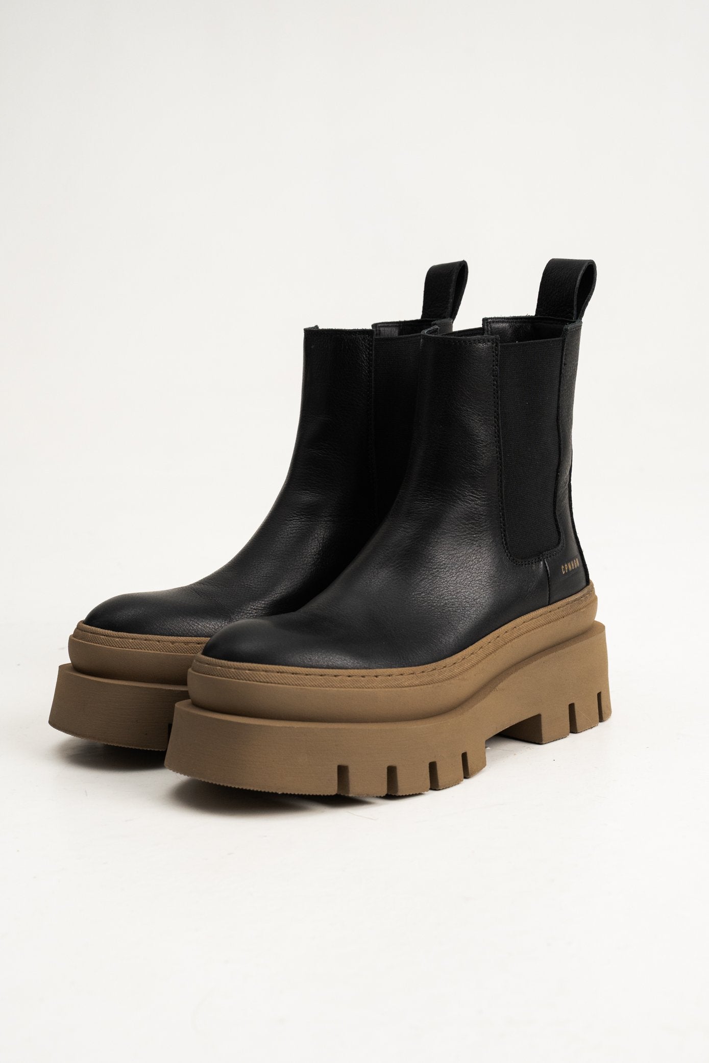 Vitello Black Stone Chelsea Boots CPH686_STONE - 03