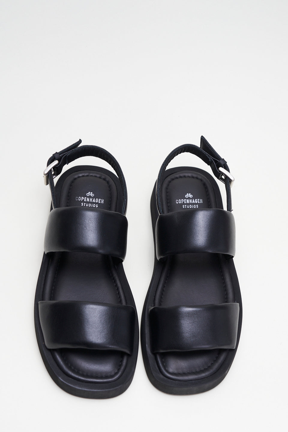 Nappa Black Chunky Sandals CPH767 - 3