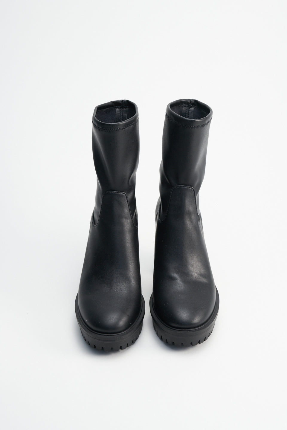 Vegan Vitello Black Stretch Ankle Boots CPH825 - 4